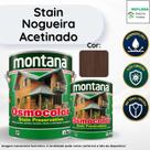Stain Osmocolor Nogueira Acetinado 3,6L Montana Proteção e Acabamento Premium para Madeira