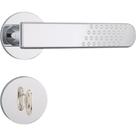 Stam Fechadura Inox Roset.823/21Ban