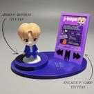 Stand Solo p BonecoCard Kpop Suporte completo Perfeito para por seu ídolo favorito Tinytan BTS