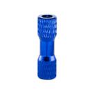 Standoff Suporte de alumínio serrilhado INTGAMX M3 20 mm azul (12 unidades)