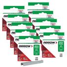 Staples Arrow Fastener JT21 3/8", pacote com 10 mil unidades