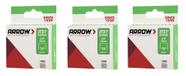 Staples Arrow JT21 3/8" (10 mm), pacote com 3, 3000 unidades