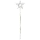 Star Wand UOUYOO Silver 34 cm Angel Sticks Princess Fairy Star Wand UOUYOO Silver 34 cm Angel Sticks Princess Fairy