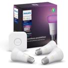 Starter Kit 3 Lampadas Philips Hue 11w Inteligente Wifi 220v