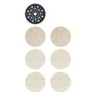 Starter kit EXPERT M480 125 mm 2xG80 2XG120 2XG180 + 1 prato de borracha, 7 peças Bosch