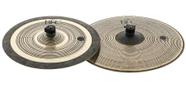 Stax BFC Brazilian Finest Cymbals Dry Dark Fat Stax 14/16 STXFAT Prato de Efeito em Bronze B20