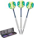Steel Tip Darts Elkadart Prism 21g com estojo de viagem de armazenamento Steel Tip Darts Elkadart Prism 21g com estojo de viagem de armazenamento