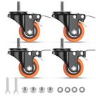 Stem Caster Wheels YUPEZOP Heavy Duty de 2 polegadas, conjunto de 4