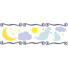 Stencil Acrilex 16x5 1234 Noturno