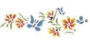 Stencil Acrilex 33x14 Stencil Acrilex 33x14