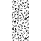 Stencil Arte Fácil 12 x 28 cm - ST-379 Pinhas e Galhos