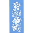 Stencil Arte Fácil 12 x 28cm - ST-352 Frutas