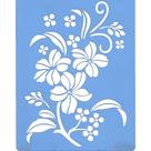 Stencil Arte Fácil 13 x 17 cm - ST-203 Flores