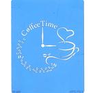 Stencil Arte Fácil 13,5 x 17 cm - ST-223 Coffe Time
