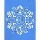 Stencil Arte Fácil 18 x 23 cm - ST-871 Flor