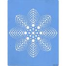 Stencil Arte Fácil 18 x 23 cm - ST-872 Flor Bolinha