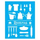 Stencil de Acetato para Pintura 20x25 cm OPA - 1439 - Estampas Receita