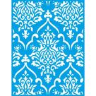 Stencil de Parede Wall Litoarte 32 x 42,2 cm - STW-005 Arabescos