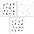 Stencil Dp. 14X14 1171 Micro Caveiras
