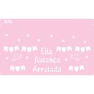 Stencil Festa Junina 1 - Ref. 3029 - 1 unidade - RR Cortadores - Rizzo