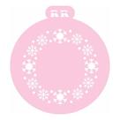 Stencil Floco de Neve - Ref: 4092 - 1 unidade - RR Cortadores - Rizzo
