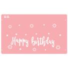 Stencil Happy Birthday 1 - Ref.3044 - 30x18cm - 1 unidade - RR Cortadores - Rizzo
