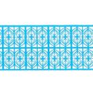 Stencil Jóia 10 x 30 cm - JBC-13 Arabesco