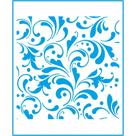 Stencil Litoarte 17 X 21 cm - STM - 550 Arabesco