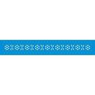 Stencil Litoarte 4,2 x 28,6 cm - STB-020 Flores