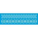 Stencil Litoarte 8,4 x 28,6 cm - STE-327 Barrado Renda