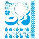 Stencil Litoarte Rose Ferreira 20 x 25 cm - STR-241 Kit Cozinha : Pêssego