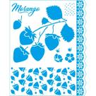 Stencil Litoarte Rose Ferreira 20 x 25 cm - STR-245 Kit Cozinha : Morango Stencil Litoarte Rose Ferreira 20 x 25 cm - STR-245 Kit Cozinha : Morango