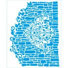 Stencil Litoarte Tays Rocha 20 x 25 cm - STR-254 Arabesco