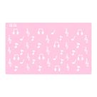 Stencil Notas Musicais 1 - Ref. 3032 - 1 unidade - RR Cortadores - Rizzo