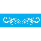 Stencil Opa 10 x 30 cm - Arabesco Ornamento - 1987