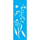 Stencil Opa 10 x 30 cm - Miosótis - 2224 Stencil Opa 10 x 30 cm - Miosótis - 2224