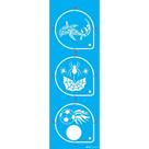 Stencil Opa 10 x 30 cm - Pinta Rosto Menino - 3509