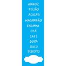 Stencil Opa 10 x 30 cm - Placas Alimentos - 1473