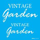 Stencil Opa 14 X 14 cm - Palavras Vintage Garden - 3303 Stencil Opa 14 X 14 cm - Palavras Vintage Garden - 3303