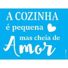 Stencil Opa 15 X 20 cm - A Cozinha é Pequena - 2702