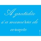 Stencil Opa 15 X 20 cm - A Gratidão - 2498