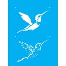 Stencil Opa 15 X 20 cm - Beija-Flor - 2165