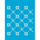 Stencil Opa 15 X 20 cm - Cerca Flores - 244