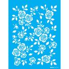 Stencil Opa 15 x 20 cm - Estamparia Floral Rosas - 3431 Stencil Opa 15 x 20 cm - Estamparia Floral Rosas - 3431