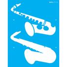 Stencil Opa 15 X 20 cm - Instrumentos Musicais Saxofone - 2572