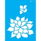 Stencil Opa 15 X 20 cm - Plantas Suculentas - 2499