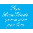 Stencil Opa 15 X 20 cm - Seja Bem-Vindo - 2710
