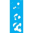 Stencil Opa 17 x 42 cm - Ursinho com Gorro - 3001