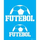 Stencil Opa 20 x 25 cm - Esporte Futebol - 3517