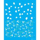 Stencil Opa 20 x 25 cm - Estamparia : Flores Micro I - 3354